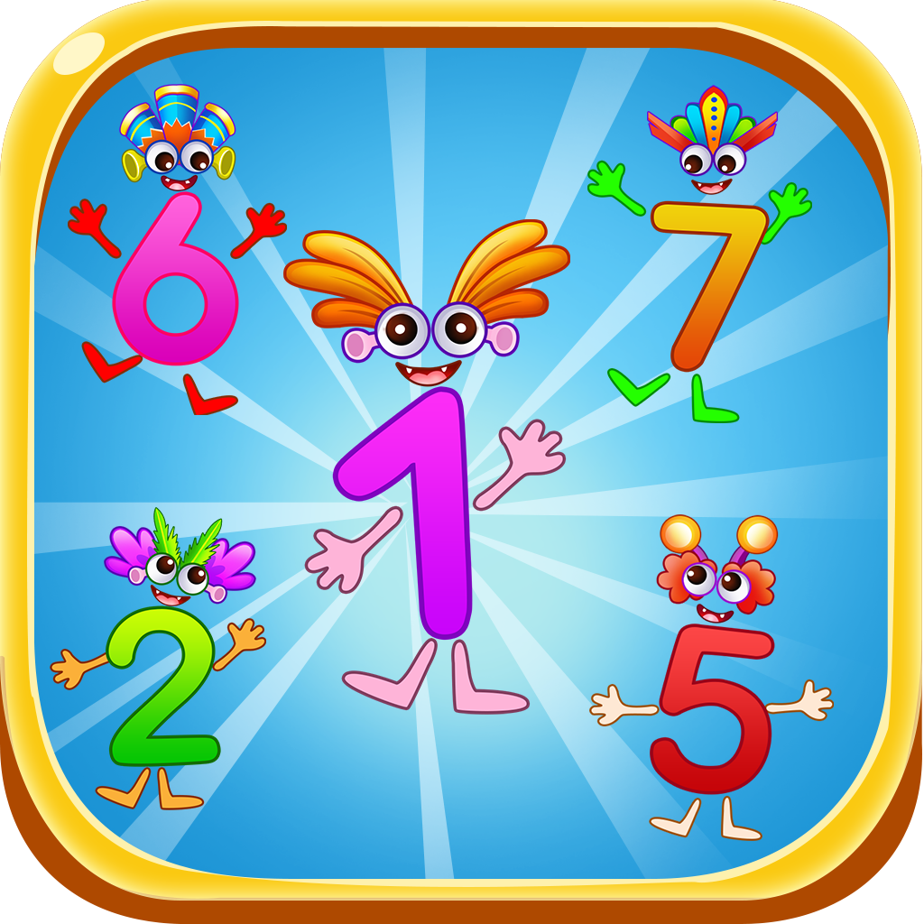 Icon of Number Puzzles for Kids which is a free to play educational game